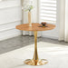 Round Dining Table With Thickened Top For Kitchen Home Essentials