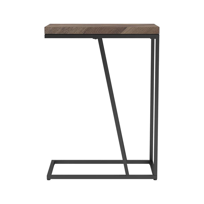 Herringbone Accent Table Furniture Max