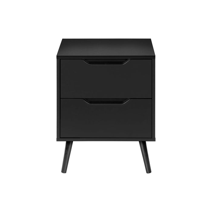 Modern Accent Table With Storage Drawers 8th Street