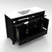Bathroom Vanity With Sink Combo, 4 Soft Close Doors And 4 Drawers Home Essentials