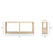Milo - Console Table With Lower Shelf - Natural Jennifer Taylor Home
