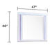 Opium - Mirror - White Matrix Furniture Group