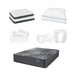 Comfort Care - Hybrid Restful Nights Plush Mattress With 12 Piece Comfort Bedding Pack Restonic Mattress