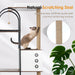 Cat Climbing Frame, Cat Tree, Modern Cat Tower, Multi-Level Cat Condo With 1 Caves, 2 Scratching Posts, Perch, For Indoor Cats - White / Vintage Daily Nest