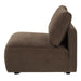 Theodore - Modular Armless Chair - Brown Chenille ACME