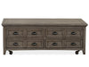 Paxton Place - Lift Top Storage Cocktail Table With Casters - Dovetail Gray Magnussen Furniture