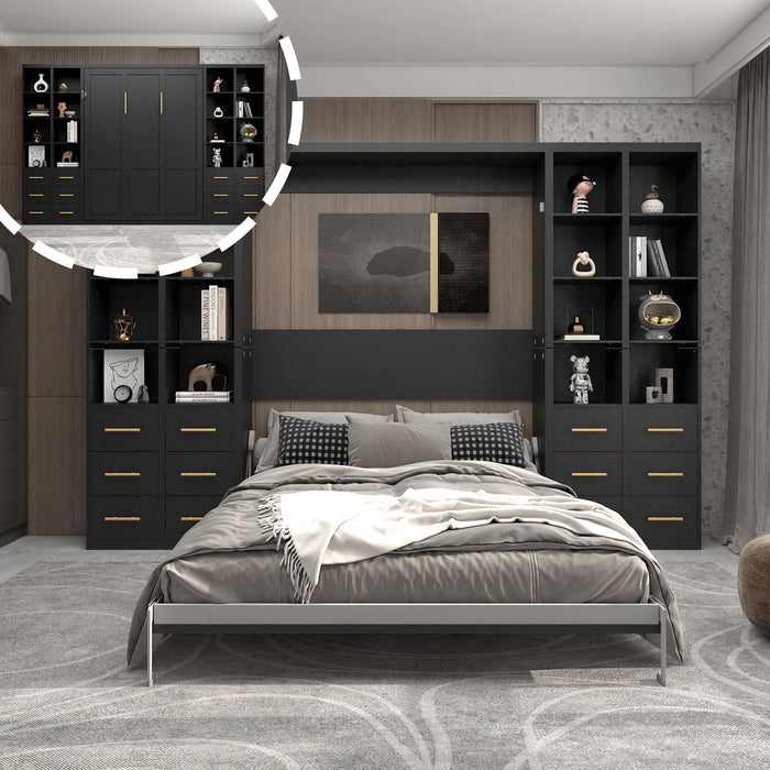 Multifunctional Vertical Murphy Wall Bed Home Essentials