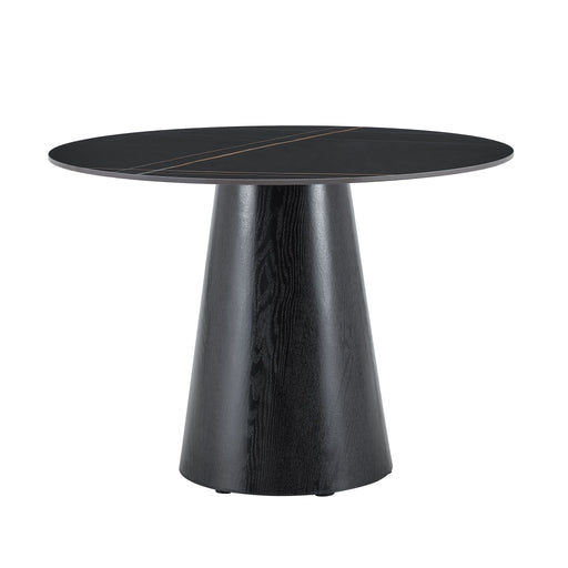 Round Dining Table - Black Home Essentials