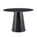 Round Dining Table - Black Home Essentials
