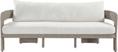 Sandbay - Olefin Water Resistant Fabric And Wicker Outdoor Patio Sofa Meridian Furniture
