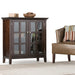 Acadian - Low Storage Cabinet - Brunette Brown Simpli-Home
