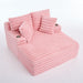 Oversized Chaise Lounge Chair Indoor With Pillows For Living Room Hearth and Haven
