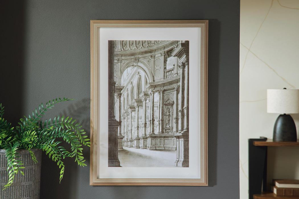 Jebkins - Wall Art - Black / Walnut Signature Design by Ashley®