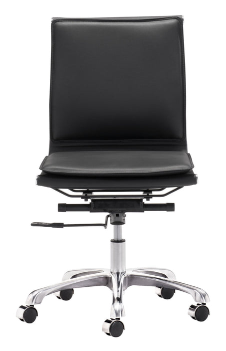 Lider Plus - Armless Office Chair Zuo Modern