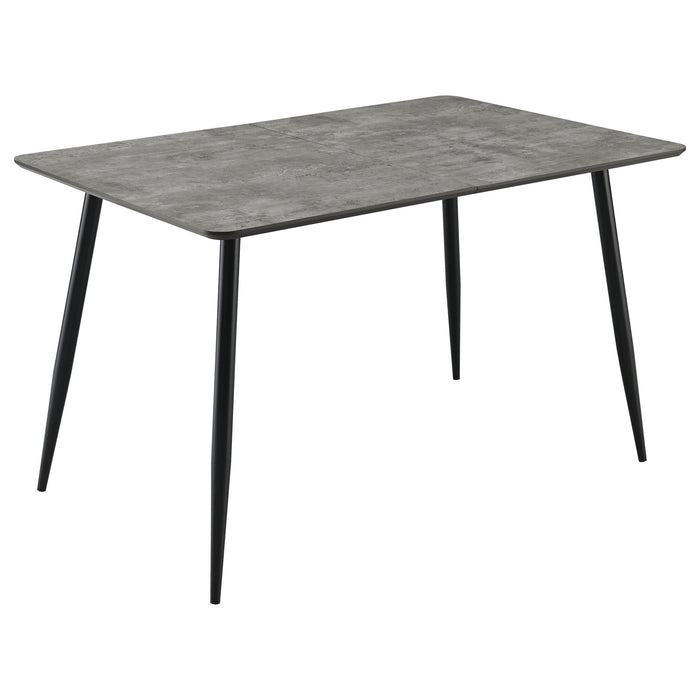 Grant - Extension Dining Table With Butterfly Leaf - Gray Furniture Max