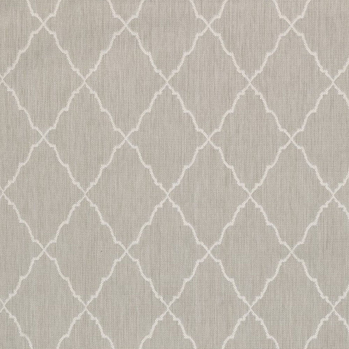 10' X 13' Indoor & Outdoor Area Rug - Gray / Ivory