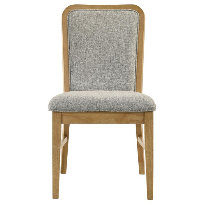 Croyden - Dining Side Chair (Set of 2) - Gray / Weathered Natural