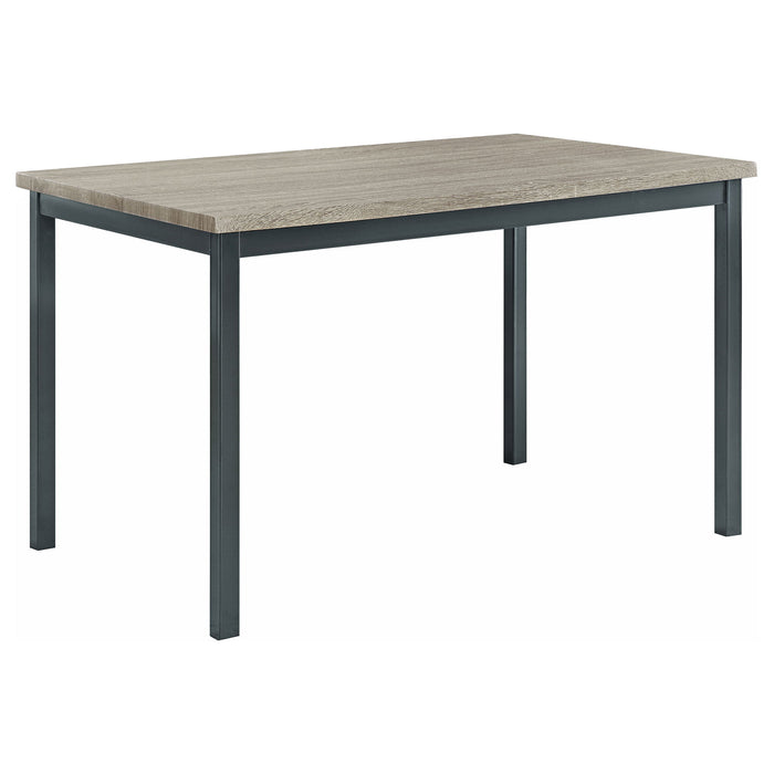 Rectangle Dining Table - Gray Furniture Max