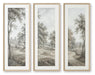 Dixonburg - Wall Art Set (Set of 3) - Taupe / Gray Signature Design by Ashley®