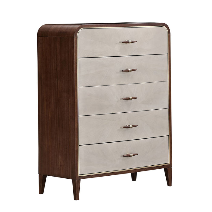Houston - 5-Drawer Chest - Walnut