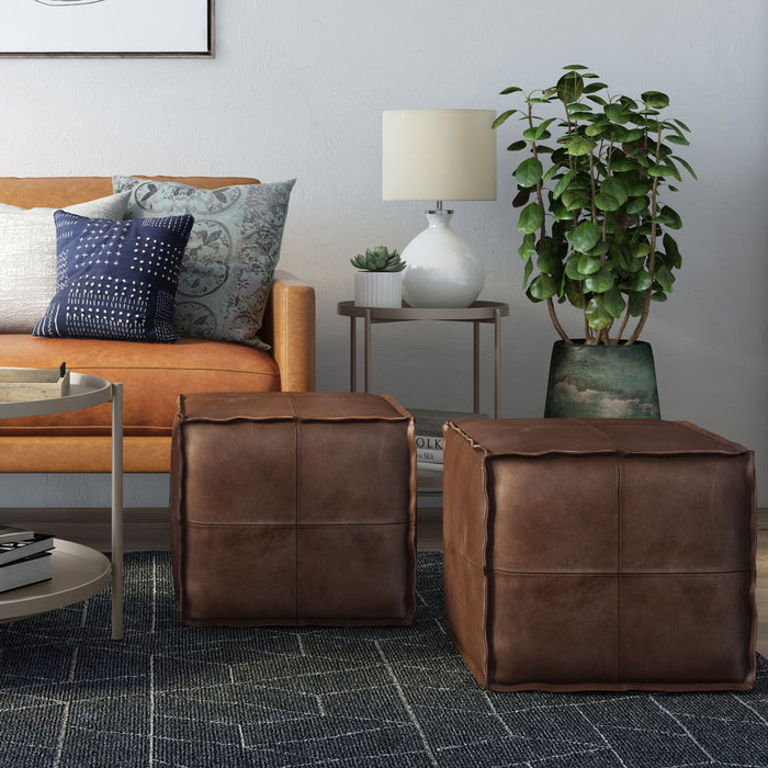 Brody - Versatile Square Pouf Simpli-Home