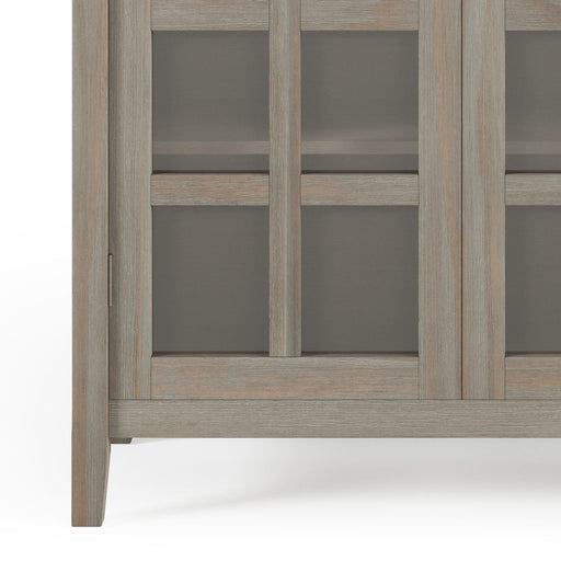 Acadian - Medium Storage Cabinet - Light Brown Simpli-Home