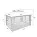 13 0 Outdoor Patio Gazebo Canopy Tent With Ventilated Double Roof And Mosquito Net (Detachable Mesh Screen On All Sides) Suitable For Lawn Garden Backyard And Deck Top - Brown Home Essentials