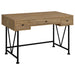 Vellun - 3 Drawer Writing Desk - Mango Color Furniture Max