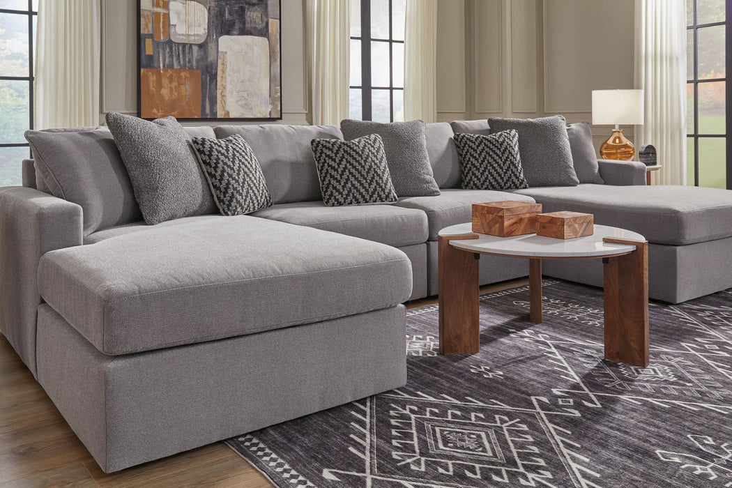 Modmax - U-Shaped Sectional - Granite Signature Design by Ashley®