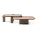 Bristol Point - Tall Cocktail Table - Saddle Brown Michael Amini