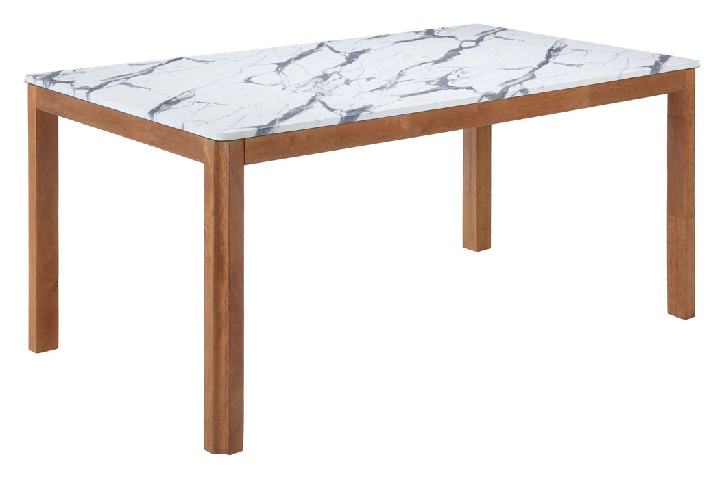 Jemy - Dining Table - White Zuo Modern