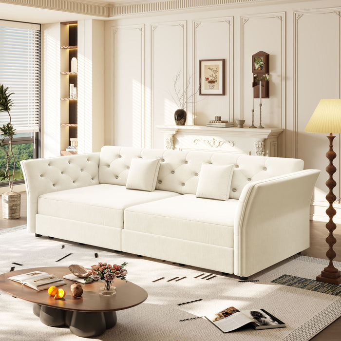 Oversize Pull Out Sofa Bed For Living Room Home Essentials