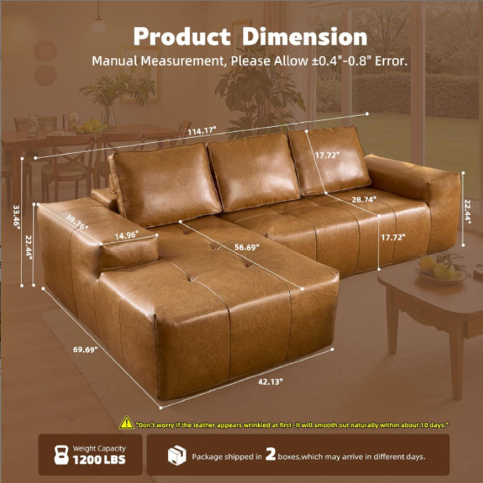 Boneless Couches For Living Room With Chaise Home Essentials