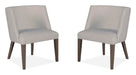 Kavanaugh - Upholstered Host Side Chair (Set of 2) - Gray Magnussen Furniture