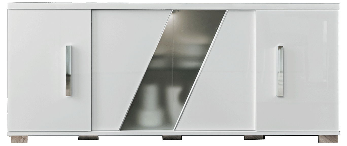 Lisa - 4 Door Buffet - White Status Italy