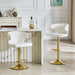 Adjustable Swivel Bar Chair With High Back Support Home Essentials