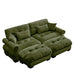 Super Comfort Oversized Modular Sectional Sofa With Movable Ottoman Home Essentials