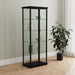 Nevra - 4 Shelf Display LED Curio Cabinet Furniture Max