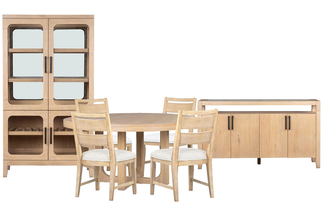 Somerset - Round Dining Table Set Magnussen Furniture