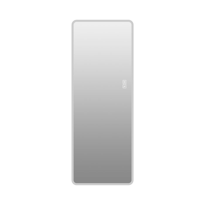 LED Full Length Mirror With Lights, Wall Mounted Full Body Mirror, Dimmable 3 Color Lighting, Anti Fog, Shatter Proof, Memory Function - Clear Daily Nest