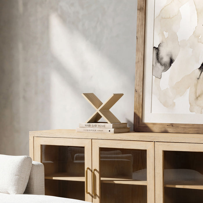 Otto - X Shaped Display Shelf Jennifer Taylor Home