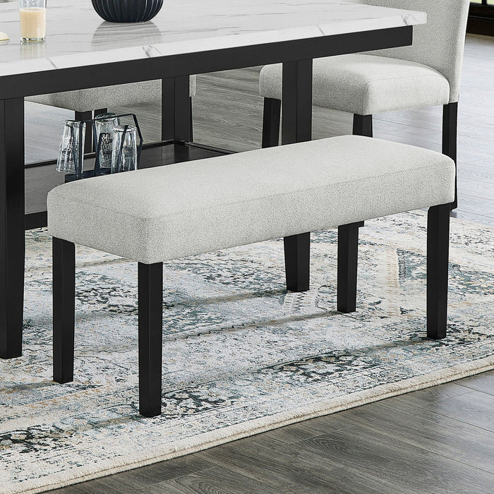 Celeste - Dining Bench - Stone New Classic