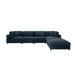 Upholstered Modular Sectional & Custom Configuration And Toss Pillows Home Essentials