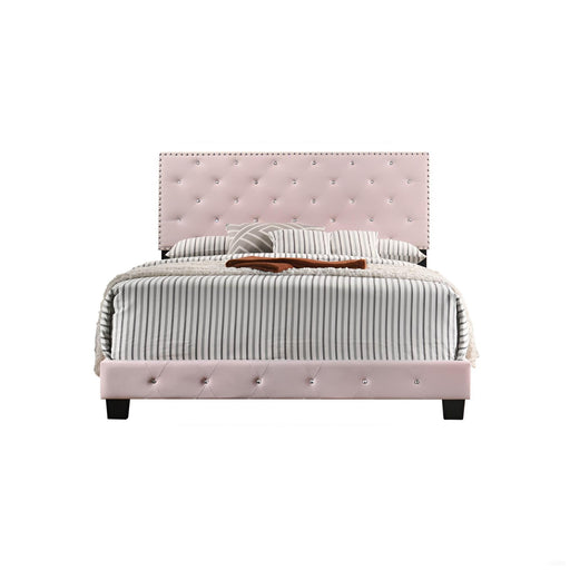 Luxurious Upholstered Bed Glory Furniture