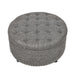 Tufted Storage Ottoman With Upholstery Home Essentials