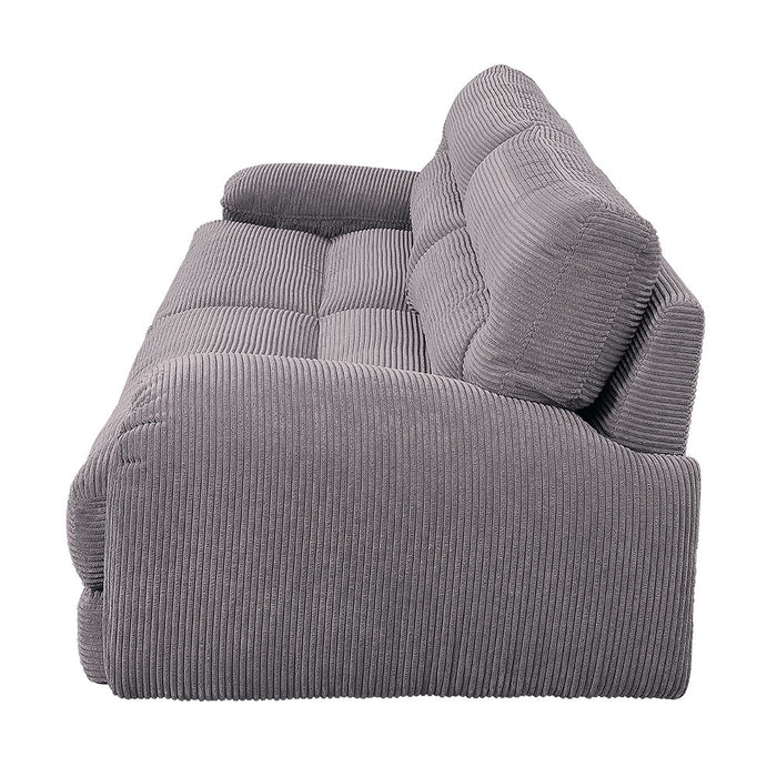 Cadenza - Loveseat - Gray Corduroy ACME