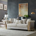 Chateau - Sofa - Cream / Brown Matrix Furniture Group