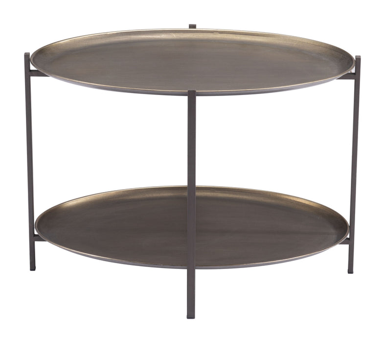 Bronson - Coffee Table - Bronze Zuo Modern