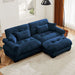 Super Comfort Oversized Modular Sectional Sofa With Movable Ottoman Home Essentials