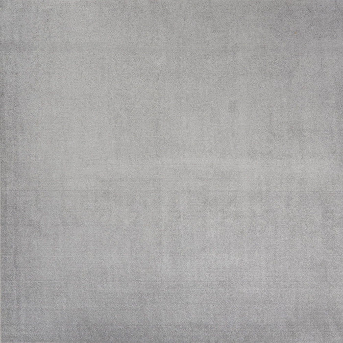 9' X 9' Square Non Skid Indoor / Outdoor Area Rug - Silver Gray